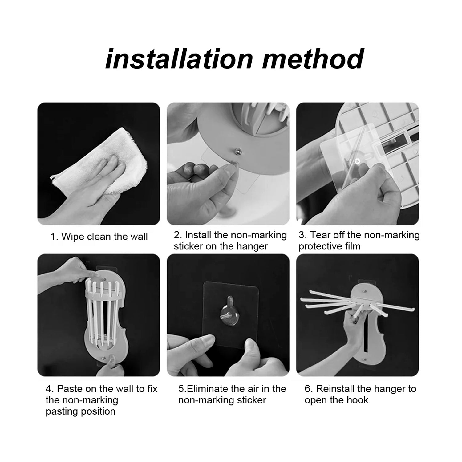 7728 Plastic 7-in-1 Multifunction Retractable Wall-Mounted Pull-Out Hanger Rack Without Punching Hooks Up for Kitchen Bathroom 7728 Plastic 7-in-1 Multifunction Retractable Wall-Mounted Pull-Out Hanger Rack Without Punching Hooks Up for Kitchen Bathroom